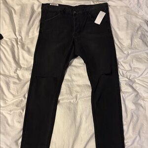 Classic Black Skinny Jeans for Men